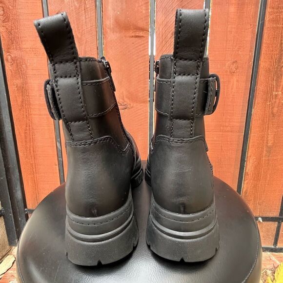 Ugg Ashton Short Waterproof Combat Boots Size 9US - Picture 5 of 8